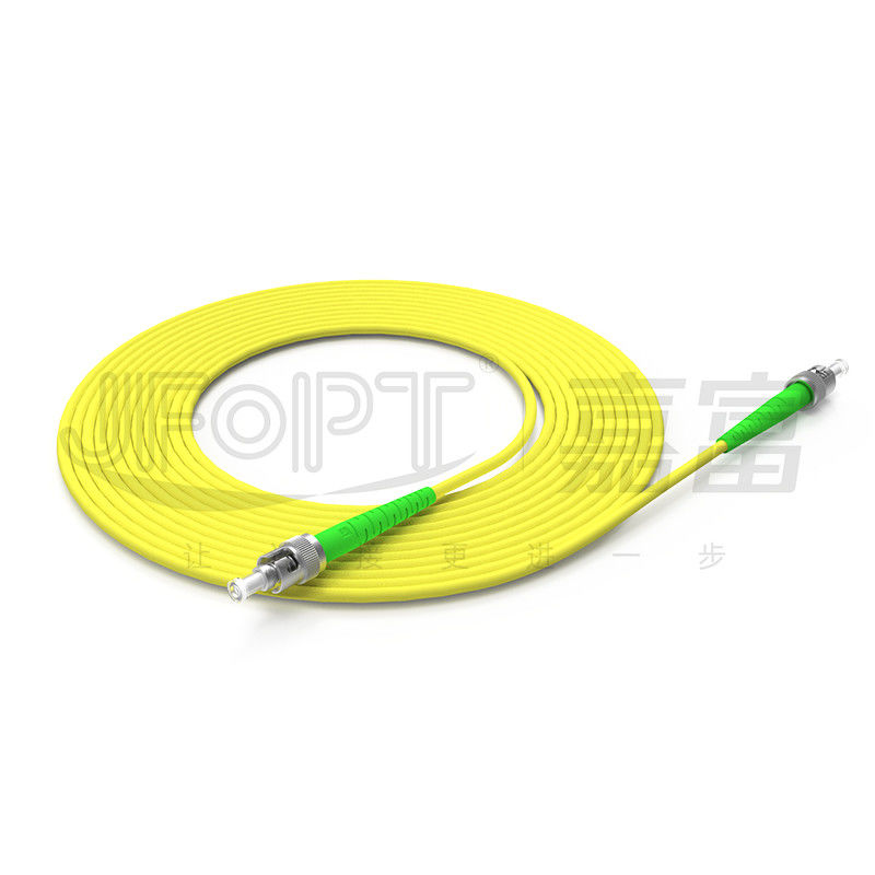 ST ST सिंगल मोड LSZH फाइबर ऑप्टिक पैच कॉर्ड OS2 G652D G657A1 G657A2