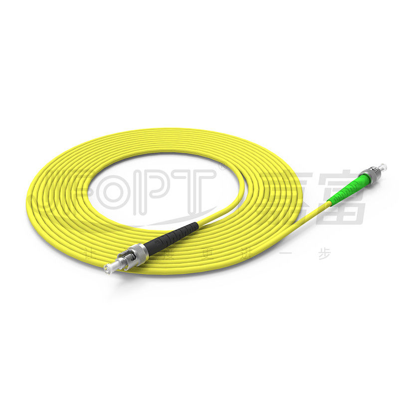 ST ST सिंगल मोड LSZH फाइबर ऑप्टिक पैच कॉर्ड OS2 G652D G657A1 G657A2