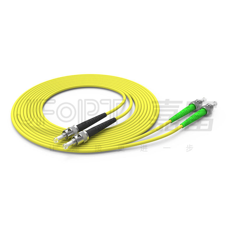 ST ST सिंगल मोड LSZH फाइबर ऑप्टिक पैच कॉर्ड OS2 G652D G657A1 G657A2