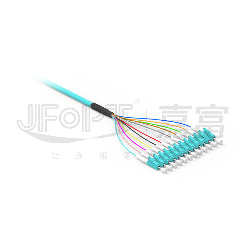 एलसी/यूपीसी-एलसी/यूपीसी पैच कॉर्ड 12-96 कोर G652D/G657A1/G657A2 तंग-बफर के साथ खींचने-आंख किट